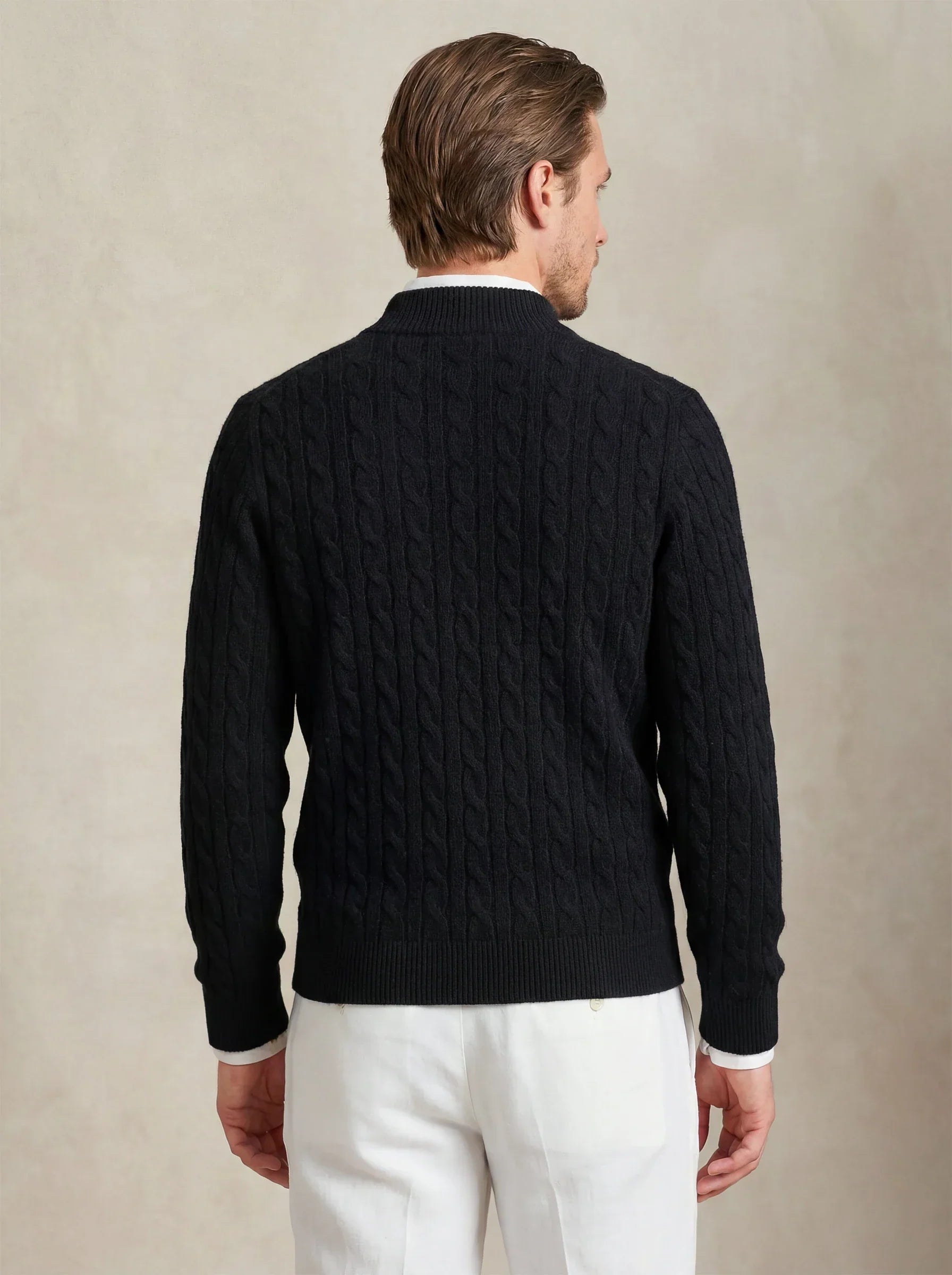 Suéter de Cashmere Preto