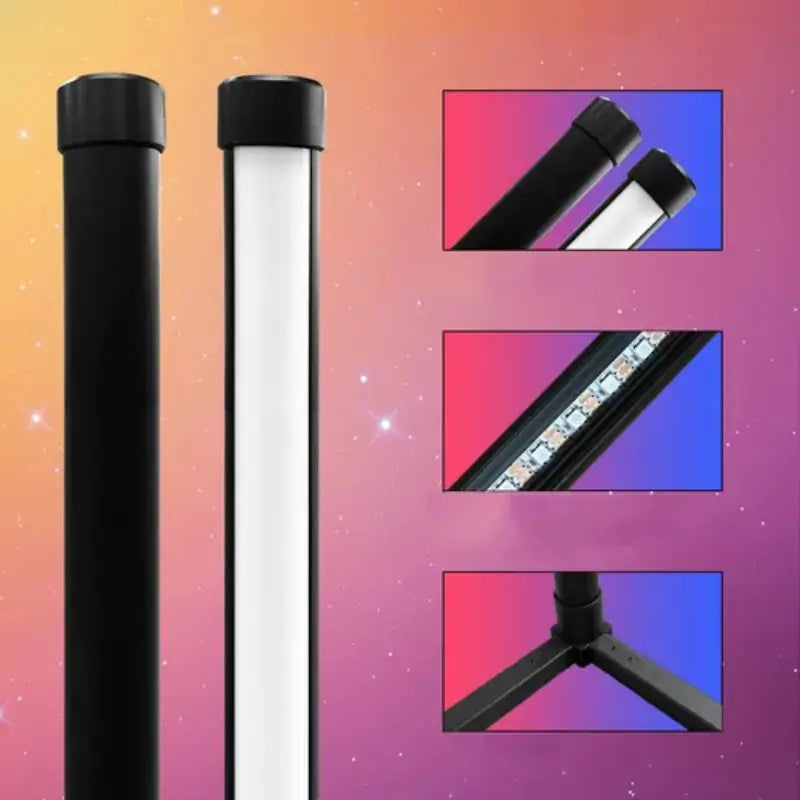 LED RGB Stehleuchte Minimalistisch mit Fernbedienung