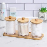 Aufbewahrungsset für Wattestäbchen & Wattepads